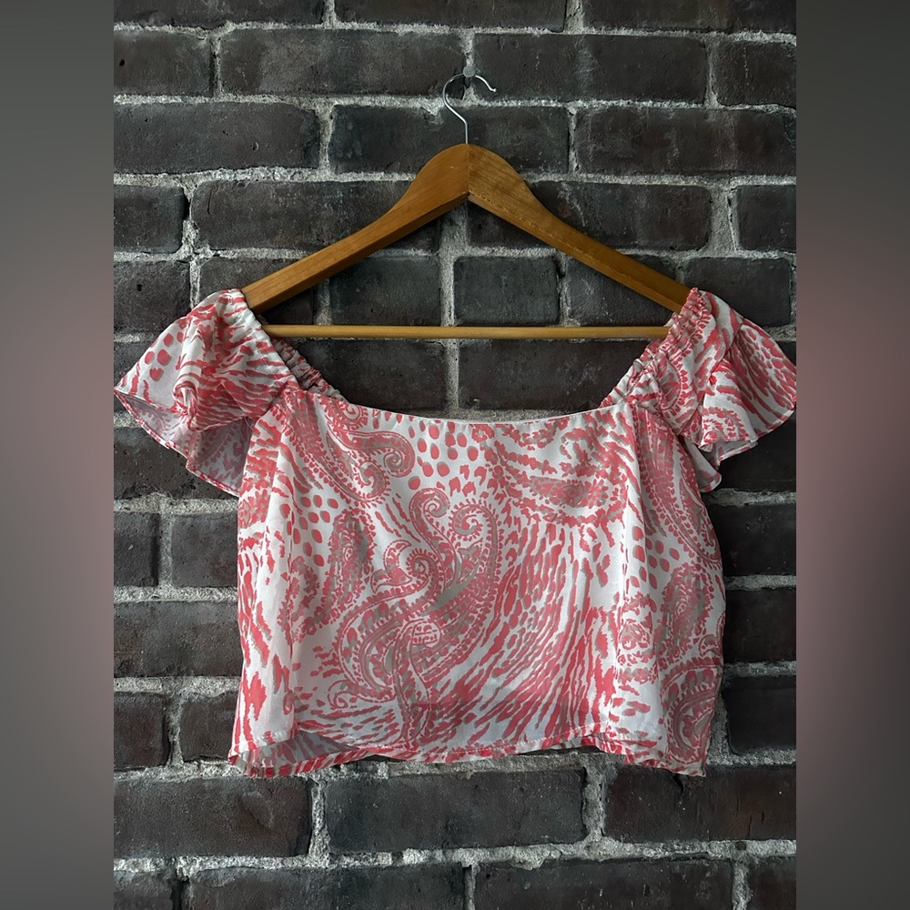 Cropped summer flutter tank